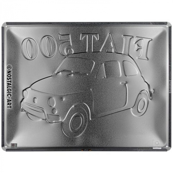 Blechschild Fiat Streifen 3